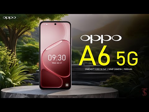 Oppo A6 5G, 256GB 8GB RAM
