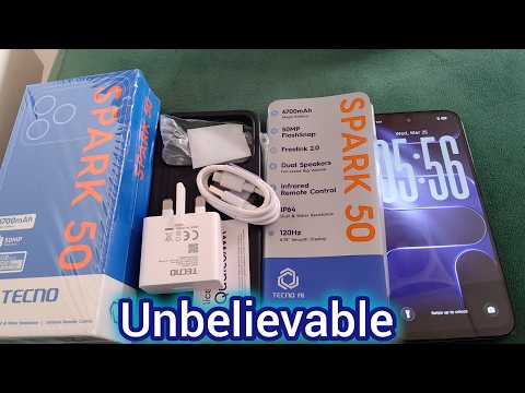 ​Tecno Spark 50, 128GB 4GB RAM