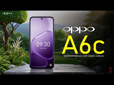 Oppo A6c, 128GB 4GB RAM