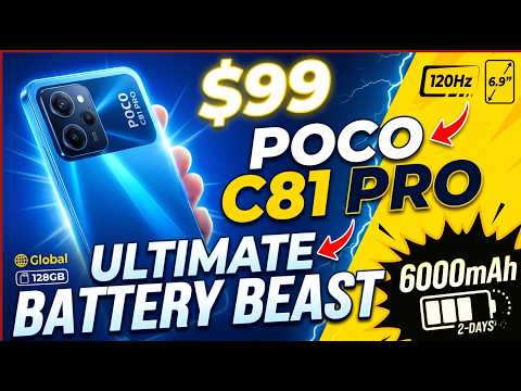 Xiaomi Poco C81 Pro, 256GB 4GB RAM