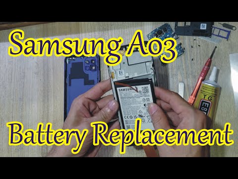 Samsung Galaxy A03 Battery Replacement