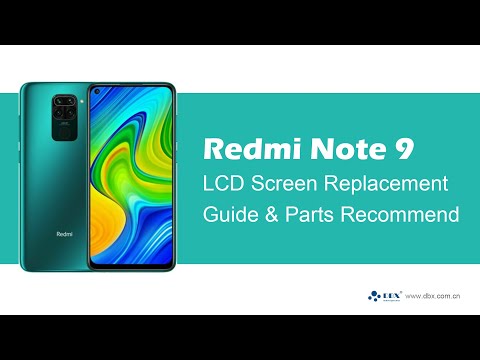 Xiaomi Redmi Note 9 Screen Replacement