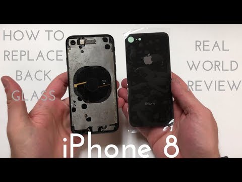 Apple iPhone 8 Back Glass Cover Replacement