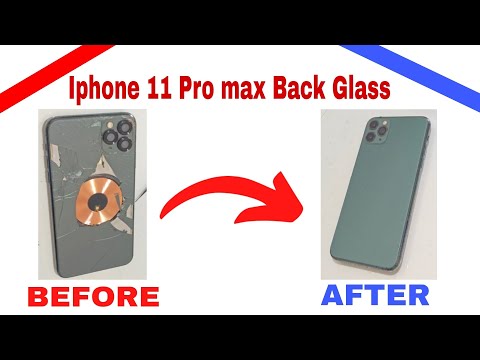 Apple iPhone 11 Pro Max Back Glass Cover Replacement