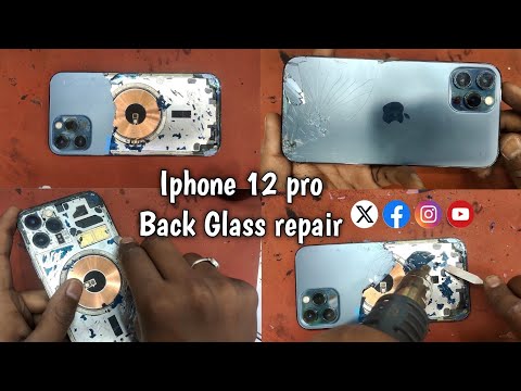 Apple iPhone 12 Pro Back Glass Cover Replacement