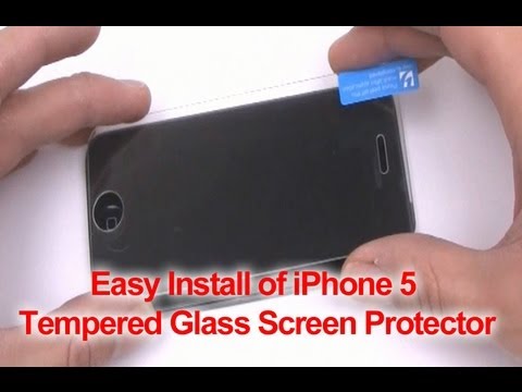 iPhone 5 Tempered Glass Screen Protector