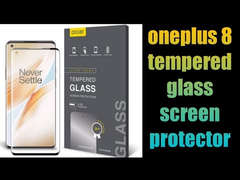 Oneplus 8 Tempered Glass Screen Protector