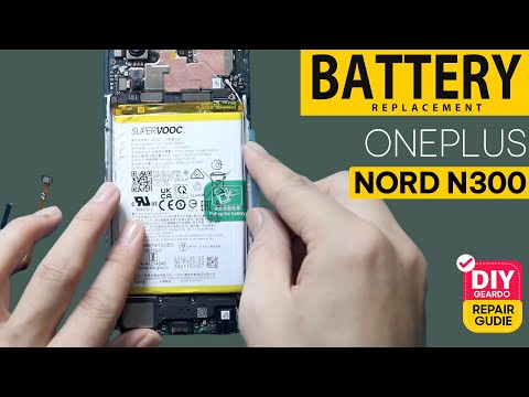 Oneplus Nord N300 Battery Replacement