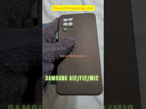 Samsung Galaxy F12 Silicone Cover