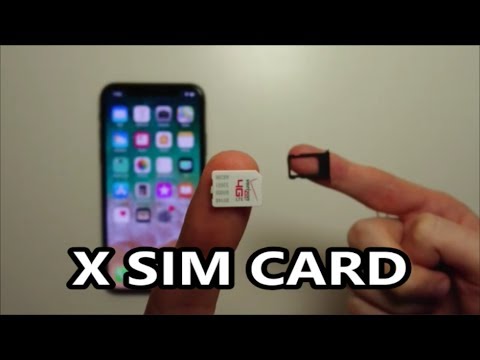 Apple iPhone X Sim Card Tray Holder