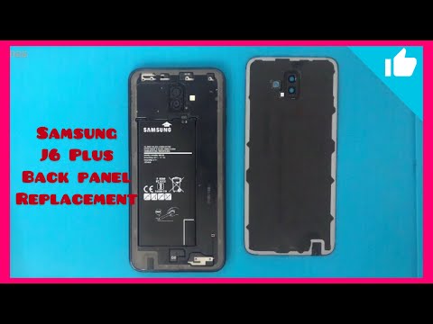 Samsung Galaxy J6 Back Cover (Lid) Replacement