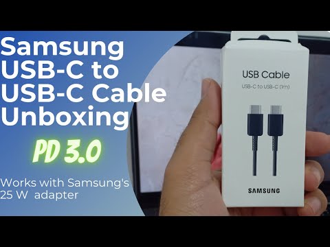 Samsung USB Type-C charger